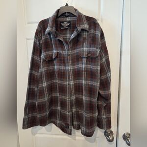 HARLEY DAVIDSON MEN'S FLANNEL LONG SLEEVE SIZE XL